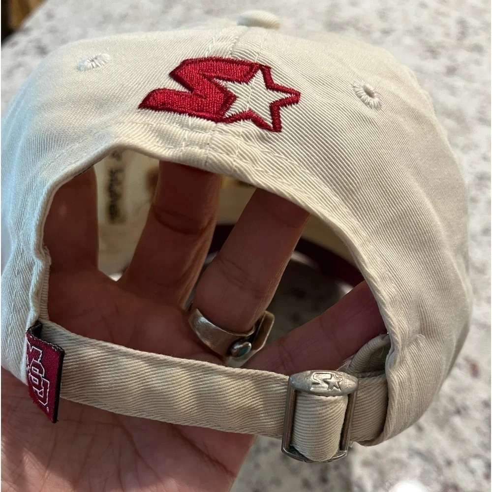 Mississippi State College hat cap Team Starter adjustable hat cap